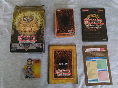 Yugioh! Invincible Fortress Structure Deck 1st Edition 1996 Complete +lamincard-image