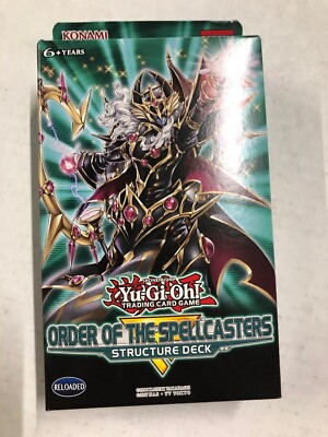Yugioh Order Of The Spellcasters Structure Theme Deck For Card Game CCG TCG-image