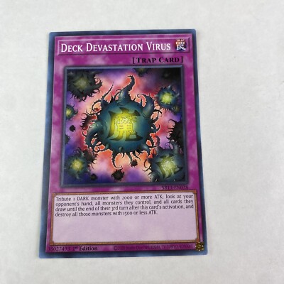 yugioh Deck Devastation Virus Sr13-en038 Dark World 1st Edition Common-image