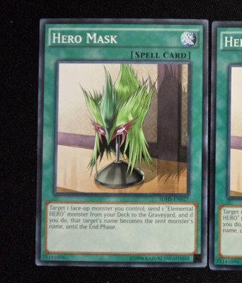 YuGiOh Hero Mask SDHS-EN027-image