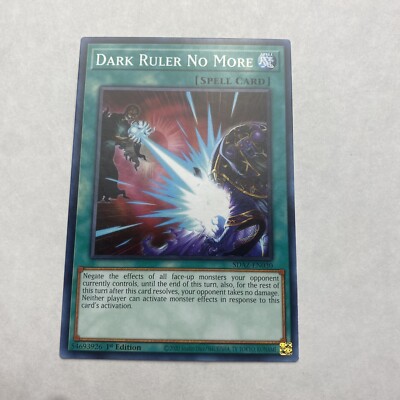 Yugioh Dark Ruler No More Sdaz-en030 Albaz Strike 1st Edition common-image