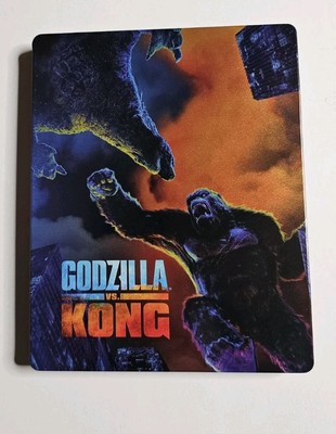 Godzilla vs. Kong Steelbook (Ultra HD + Blu-ray, 2021) Very Good-image
