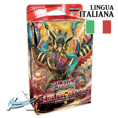 Structure Deck I King of Fire Fire Kings ITALIAN SR14 YUGIOH ANDYCARDS-image