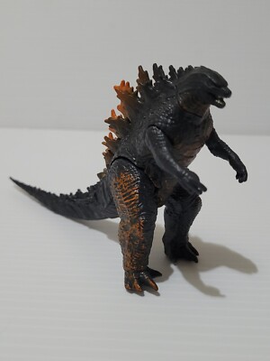 Godzilla Action Figure King of the Monsters Matchup Fire 3” Toho Jakks-image