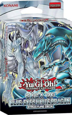 YUGIOH UNLIMITED SAGA OF BLUE-EYES WHITE DRAGON STRUCTURE DECK FACTORY SEALED-image