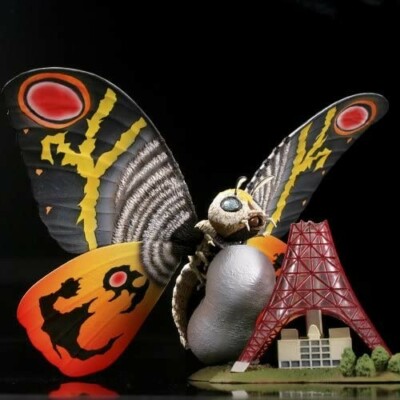 Mothra Action Figure Toy Revoltech Series No.012 Monster SF Kaiyodo Godzilla -image