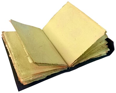 Leather Bound Journal A5  Vintage 7 Stone Chakra Journal for Writing-image