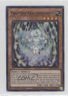 Super Rare - Traptrix Arachnocampa 1st Ed. YuGiOh Structure Deck: Beware of 02l5-image
