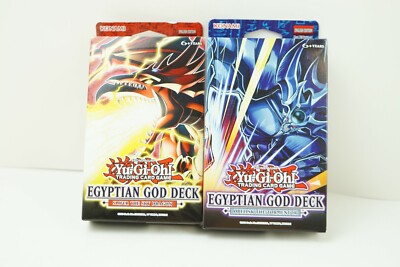 (2) SET EGYPTIAN GOD structure DECK SLIFER/OBELISK   YuGiOh SEALED-image