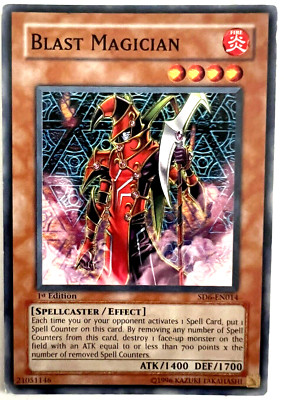 YuGiOh! - Blast Magician - SD6-EN014 - 1st Edition - Common-image