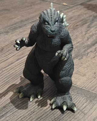 RARE 2004 X-PLUS GODZILLA MOTHRA AND KING GHIDORAH GMK - GODZILLA FIGURE-image
