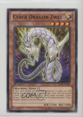 Cyber Dragon Zwei 1st Ed. YuGiOh Revolution Structure Deck #SDCR-EN004 0s5-image