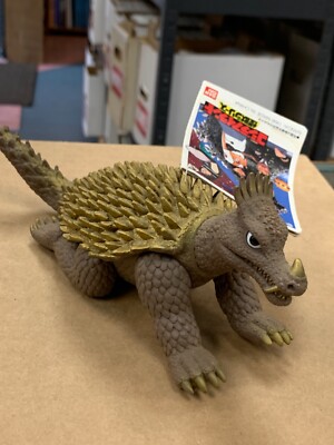 ANGUIRUS GODZILLA ISLAND TOHO KAIJU SERIES G-07 VINTAGE JAPANESE FIGURE BANDAI-image