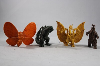Godzilla Megalon Mothra King Ghidorah 2.5” Mini Figures Complete Set Funko Toho-image