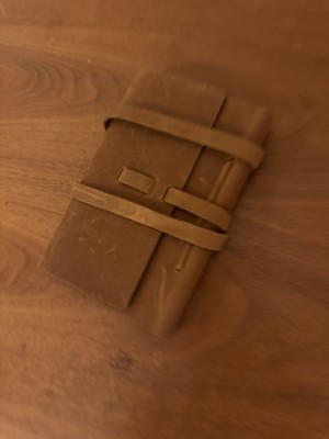 Handmade Rustic Distressed  Leather Journal Cover-image