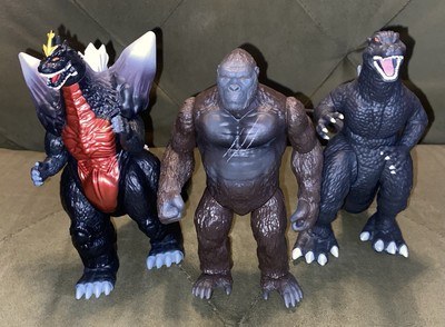 Spacegodzilla, Godzilla, & King Kong Figures-image