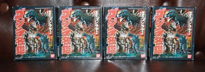 2002 Bandai Godzilla Diorama Set Rare Mechagodzlla Mortha Larva Must See!!-image