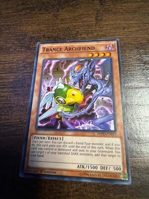 Trance Archfiend SDPD-EN019 Structure Deck: Pendulum Domination 1st Edition-image