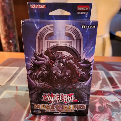 Yugioh Emperor of Darkness Structure Deck 1st Edition SEALED !!-image