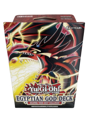 Yu-Gi-Oh Egyptian God Structure Deck Slifer the Sky Dragon Tight 1. Edition-image