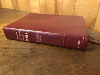 Oxford Annotated Bible NRSV New Revised Standard Version Berkshire Leather 9914-image