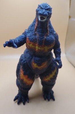 Playmates 2021 Burning Godzilla 6.5” Classic Monster Action Figure Only Toho Co-image