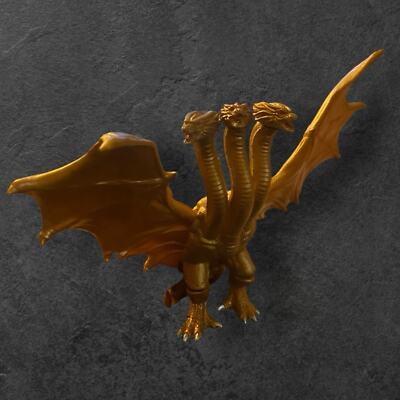 Godzilla King Ghidorah Action Figure PVC Anime Decoration Collectible Kids Toy-image