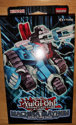 Yugioh Machina Mayhem Structure Deck |BRAND NEW SEALED Yu-Gi-Oh! TCG-image