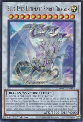 Blue-Eyes Ultimate Spirit Dragon - Structure Deck: Blue-Eyes White Destiny - NM-image