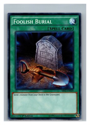 Structure Deck: Rise of the True Dragons #SR02-EN029 Foolish Burial-image