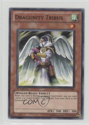 2011 Yu-Gi-Oh! Legion Structure Deck 1st Edition Dragunity Tribus gl9-image