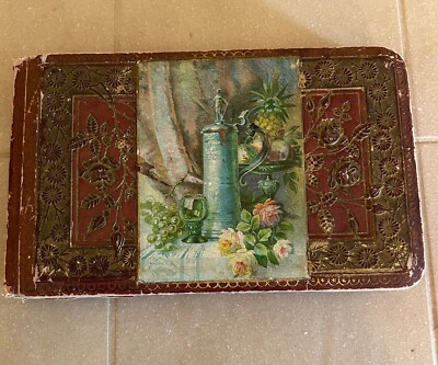 Collector's Late 19th Century Autograph Book - Beautiful Script, Embellishments-image
