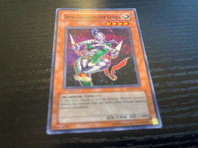 Yu-Gi-Oh! TCG Ninja Grandmaster Sasuke Structure Deck SD5-EN015 1st Edition...-image