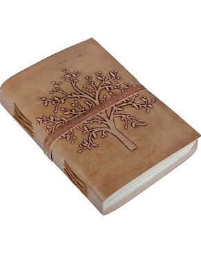 Vintage Tree Ambrose leather  Bound Journal Antique Handmade Diary Sketchbook-image