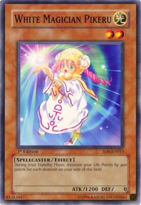White Magician Pikeru - Structure Deck: Spellcaster's Judgment - Yu-Gi-Oh! - NM-image