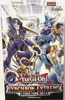 YUGIOH SYNCHRON EXTREME STRUCTURE DECK New *From Factory Sealed Case*-image
