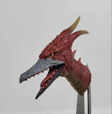 2024 BANDAI ICHIBAN KUJI FIRE RODAN 1993 Godzilla Monster Head Magnet Prize F-image