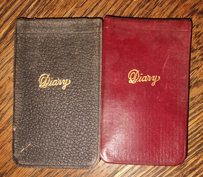 1938 1939 Miniature Diary Journal, Two, Ohio State University, Columbus, Carter-image