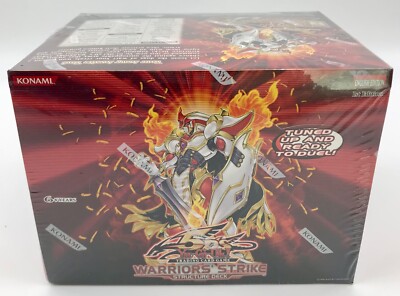 YU-GI-OH! NEW! Box of 8 WARRIORS’ STRIKE STRUCTURE DECKS 1st ED/ENGLISH Sealed-image