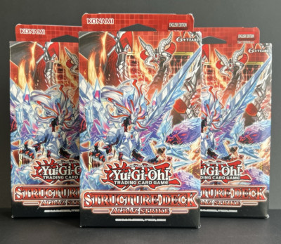 Yugioh! Albaz Strike - Structure Decks 3 New/Sealed Decks (1st Edition)-image