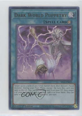 2022 Yu-Gi-Oh! - Structure Deck: Dark World 1st Edition Puppetry 02l5-image