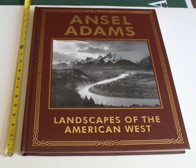 ANSEL ADAMS Landscapes of the American West, Easton Press, Leather, Like New-image