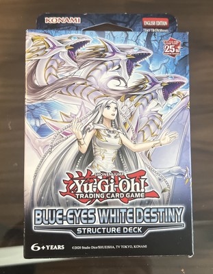 YUGIOH 1ST ED BLUE-EYES WHITE DESTINY STRUCTURE DECK FACTORY SEALED/NEW-image