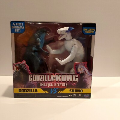 Godzilla X Kong The Empire Godzilla Vs Shimo Pack of 2 Action Figure-image