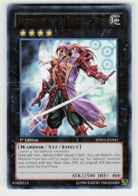 Structure Deck: Samurai Warlords #SDWA-EN041 Shadow of the Six Samurai-image