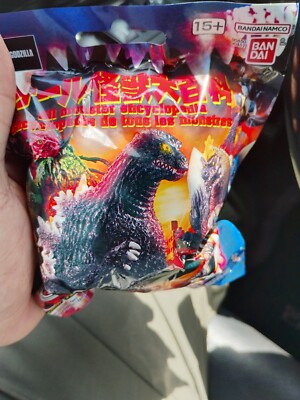 Bandai Godzilla Gashapon Blind Ball High Grade  w/ Diorama & Effect Opened Bag-image