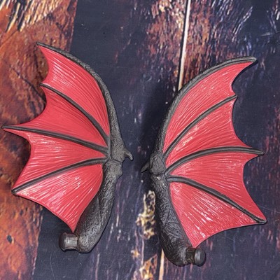 Bandai 2007 Destoroyah Godzilla Action Figure Replacement Red Wings Only-image