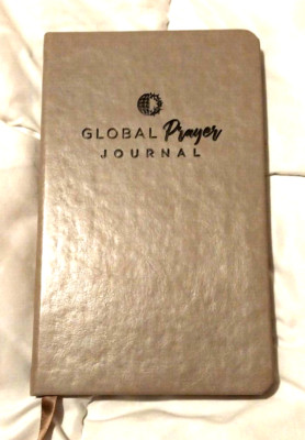 Christian Global Prayer Journal Leather Bound W/ Marker Ribbon-image