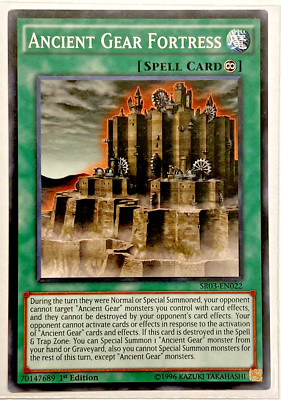 Ancient Gear Fortress SR03-EN022 Structure Deck: Machine Reactor 1stED M/NM-image