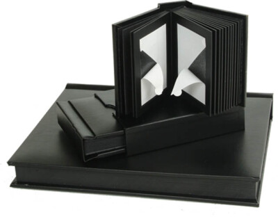 Professional Album 11”X 14” black Self Mount Wedding,engagement,40 Photos-Legend-image